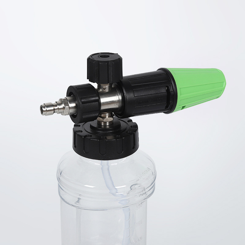 Hochdruck -Autowaschanwäsche einstellbarer Schaumstofftopf