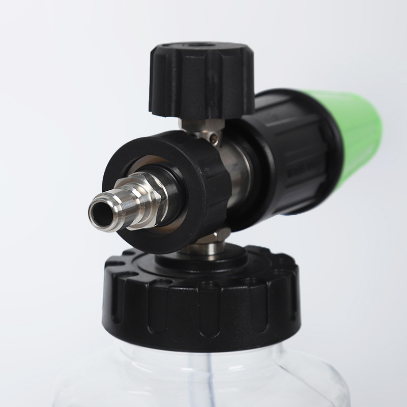 Hochdruck -Autowaschanwäsche einstellbarer Schaumstofftopf