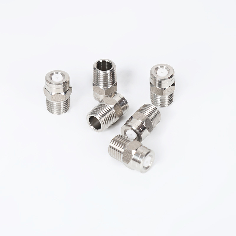 Staubkegelatomisierende Düse spülen