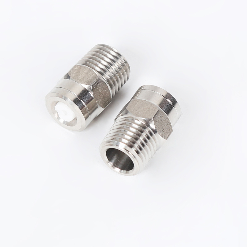 Staubkegelatomisierende Düse spülen