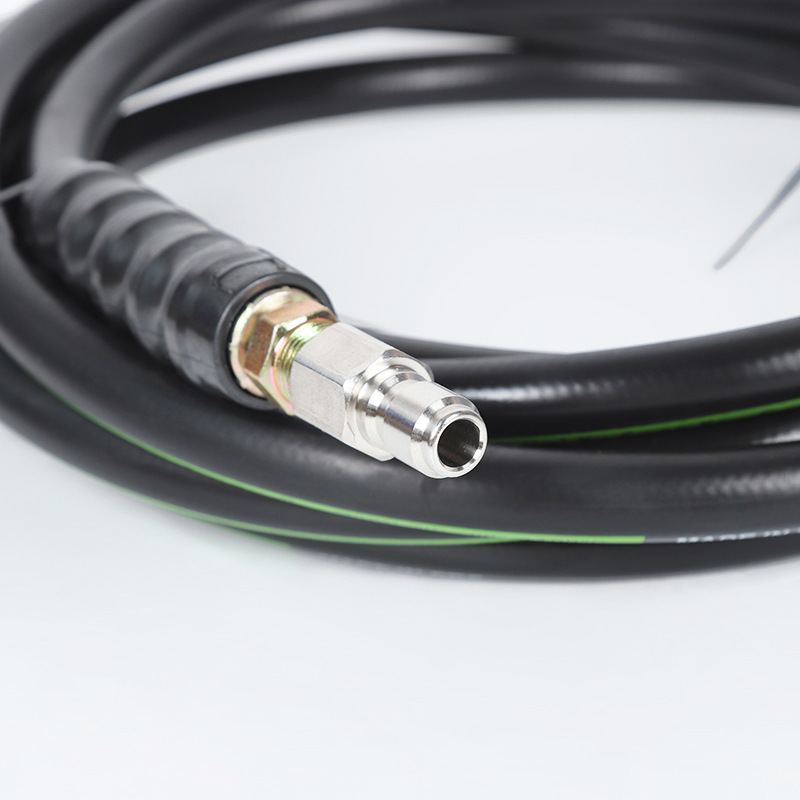 Autowaschmaschine Hochdruckwasserpistole an Abwasserschlauch angepasst