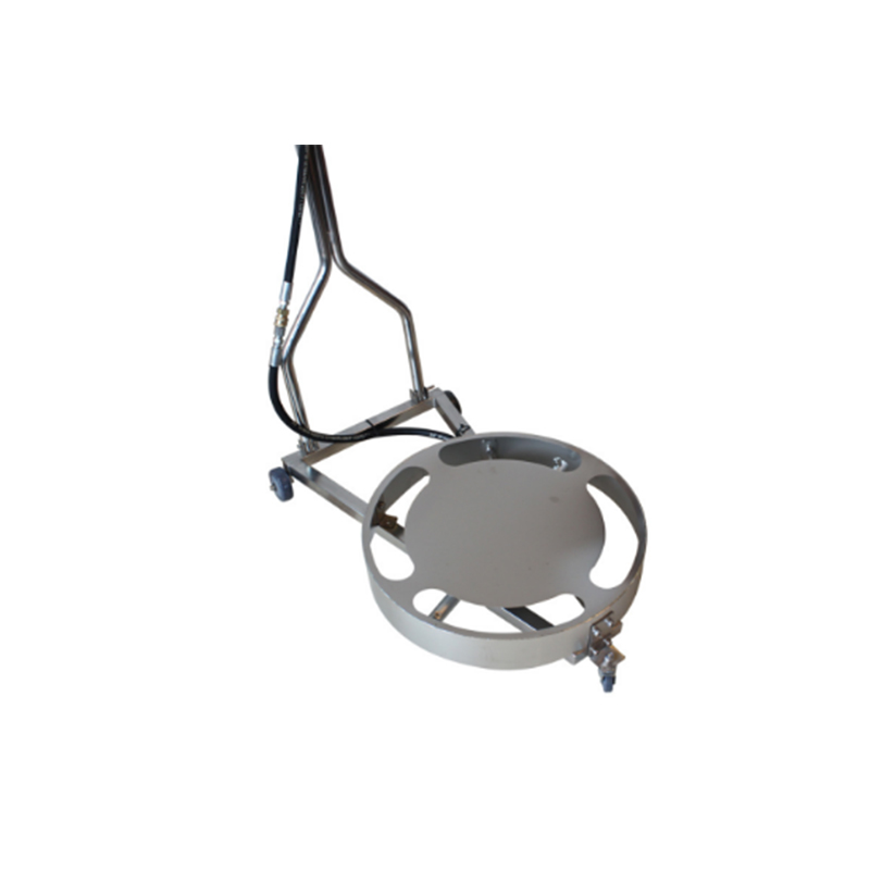 Oberflächenreiniger aus Edelstahl mit hohem Druck mit Rädern