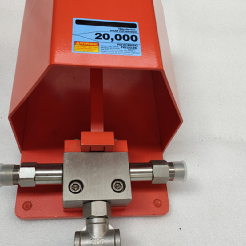 Ultrahochdrucküberlauf -Fußventil vom Typ Überlauf